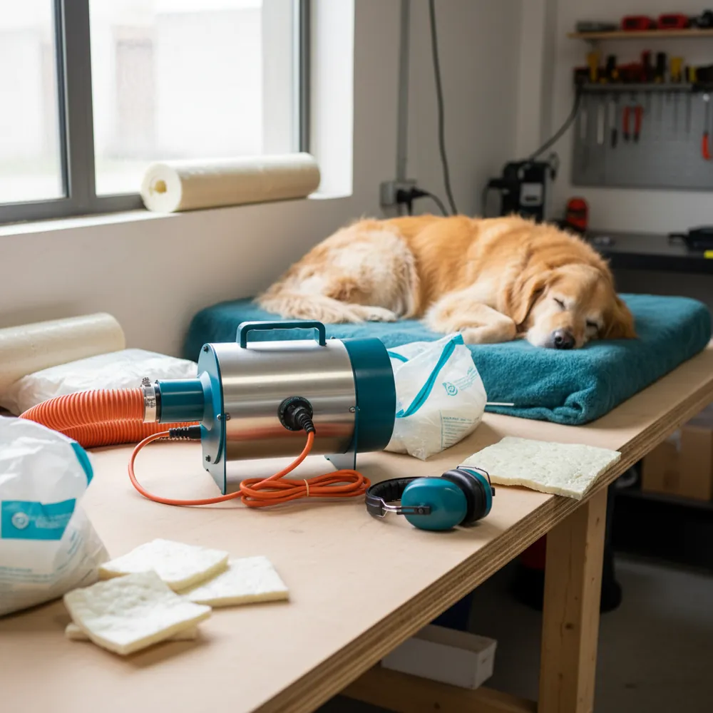 Comment réduire le bruit d'un pulseur pour chien